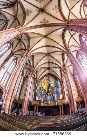 Beautiful Ceiling And Hall In The Dome In Wetzlar