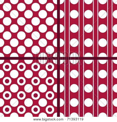 Red polka dot
