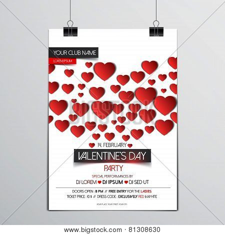 Valentines Brochure Design
