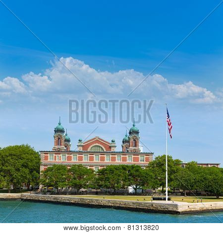 Ellis Island Immigration Museum Jersey city New York US