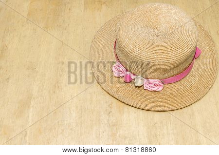 Hat On Old Wood