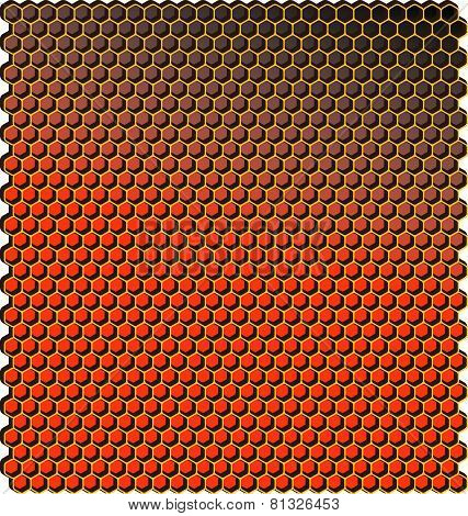 honeycomb pattern vector geometric for shape