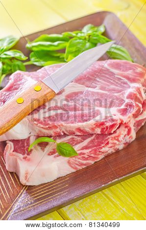 raw meat