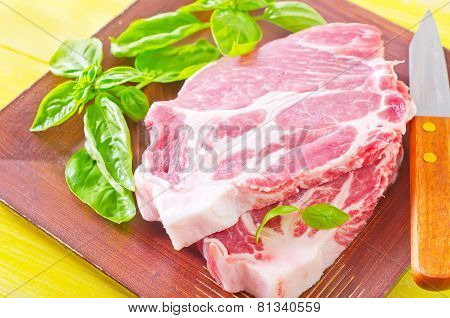 raw meat