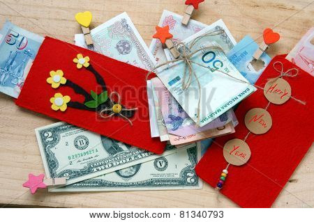 Vietnam Tet, Red Envelope, Lucky Money