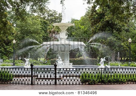 Forsythe Park Fountain