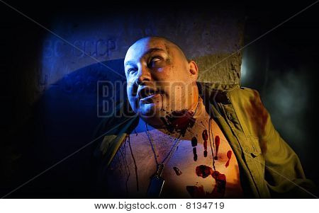 Blodiga Zombie
