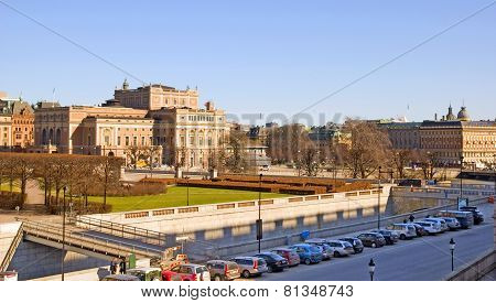 Stockholm. Sweden. The Royal Swedish Opera
