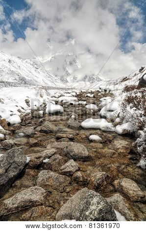 Himalayas Near Kanchenjunga