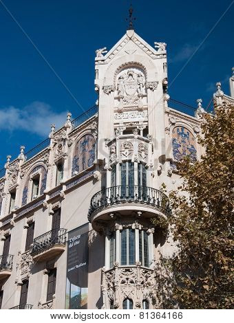 Gran Hotel in Art Nouveau or Modernista style