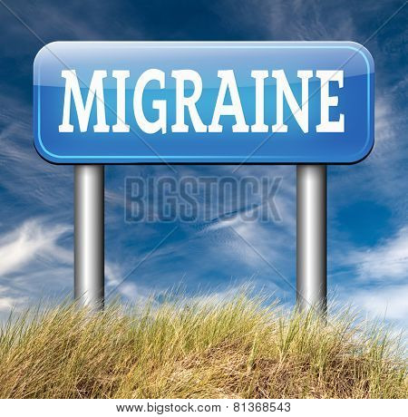 migraine acute or chronic headache need for painkiller or prevent pain