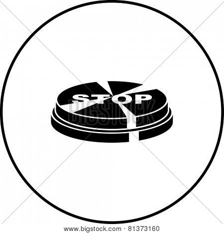 stop button symbol