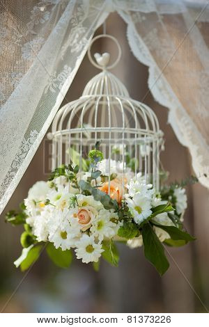 Wedding day flowers