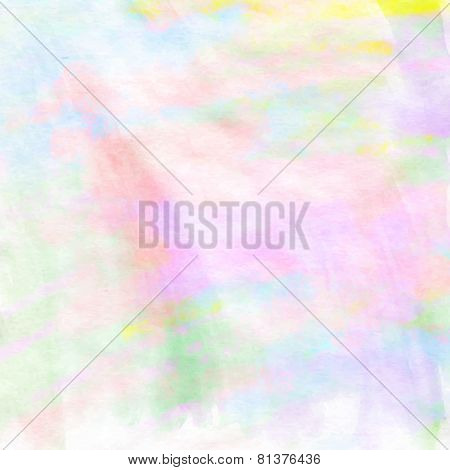 Light destressed spring colors painting background for your design. Vector illustration.