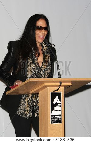 LOS ANGELES - JAN 28: Sheila E at the 30th Anniversary of 'We Are The World' at The GRAMMY Museum on January 28, 2015 in Los Angeles, California