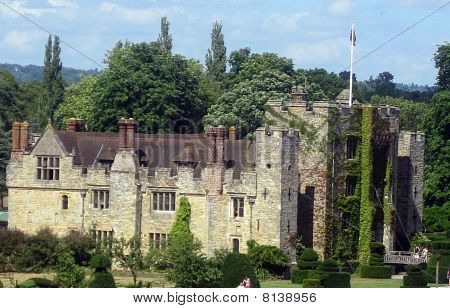 Castillo de Hever desde lejos