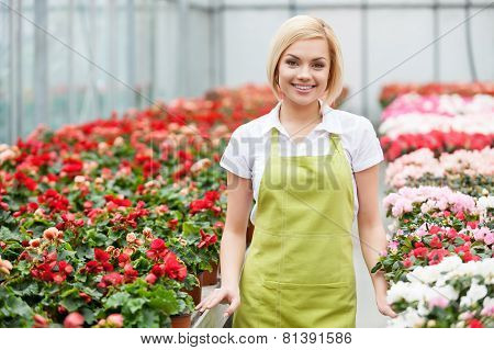 Women In Flowers.