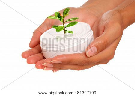 Hands Or Body Care Concept.