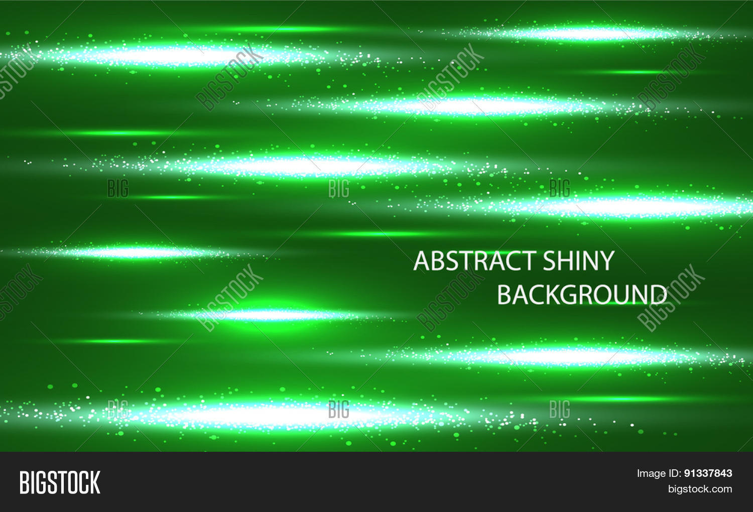 Green Background Glow Vector & Photo (Free Trial) | Bigstock