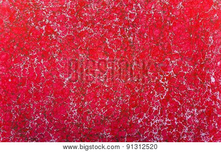 Red Black Spotted Ebru