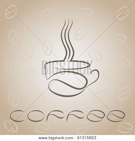 Vector Coffee Background