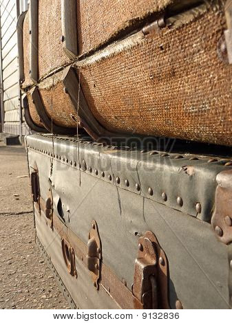 Battered Suitcases