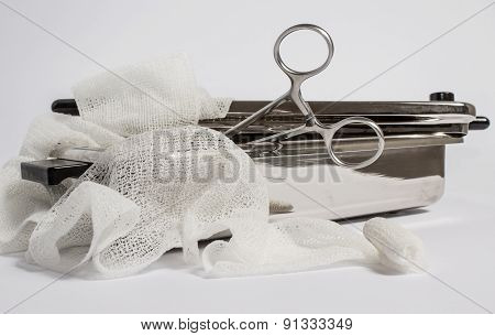Medical Tools Sterilizer Closeup