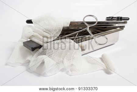 Medical Tools Sterilizer Closeup