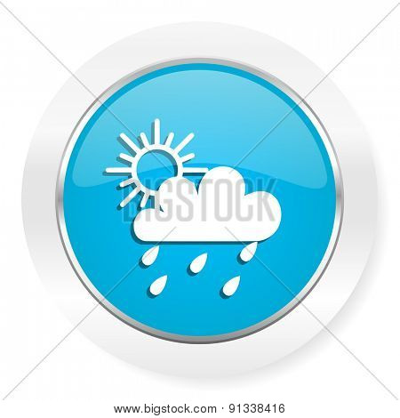 rain icon waether forecast sign