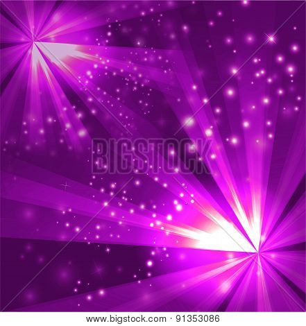 Two burst light purple Background