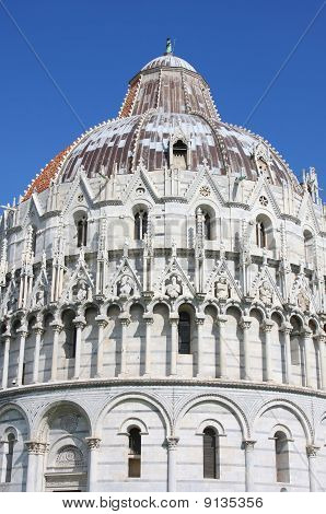 Baptistry Of St. John In Pisa, Italy
