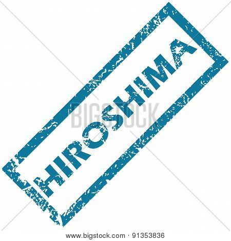 Hiroshima rubber stamp