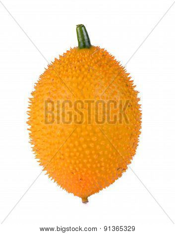 Gac Fruit Isolated On White Background