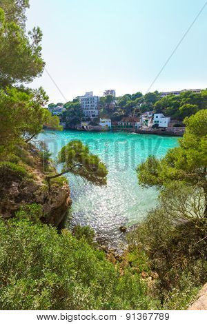 Majorca Cala Santanyi in Mallorca Balearic islands of spain