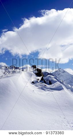 Snow Alps Mountains