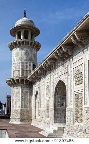 Itmad-Ud-Daulah's Tomb (Baby Taj) at Agra Uttar Pradesh India