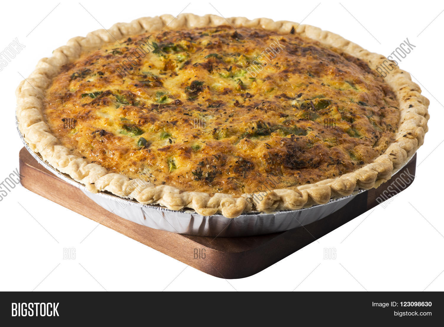 Whole Quiche Baking Image & Photo (Free Trial) Bigstock