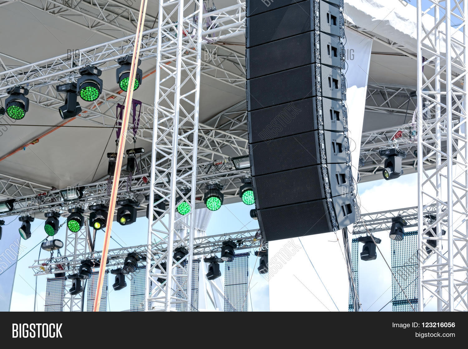 Outdoor Stage Lighting Image & Photo (Free Trial) Bigstock