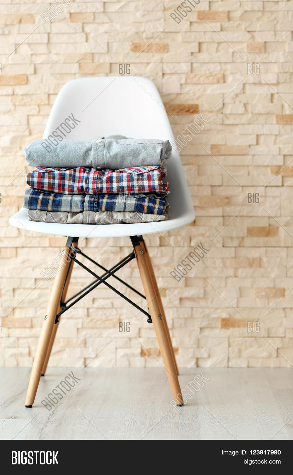 Male Clothes On Chair Image & Photo (Free Trial) Bigstock