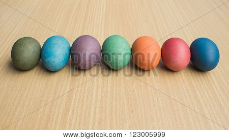 Easter eggs colorful Easter Festival, Easter day