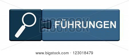Puzzle Button shows Guided Tours in german language