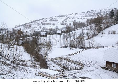 authentic ukrainian village 