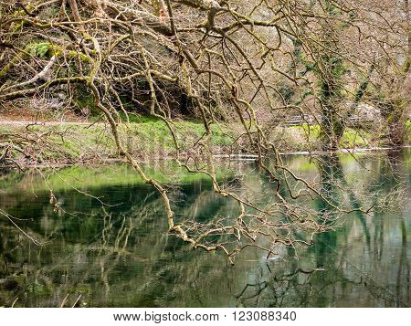 Small Lake In Greece