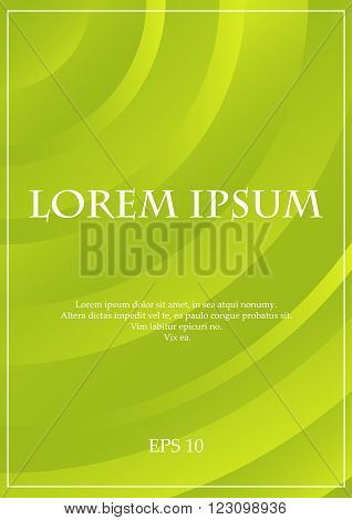 A4 abstract modern circles background for text
