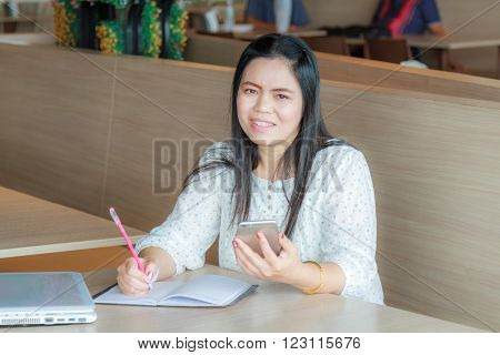 Business Woman Working