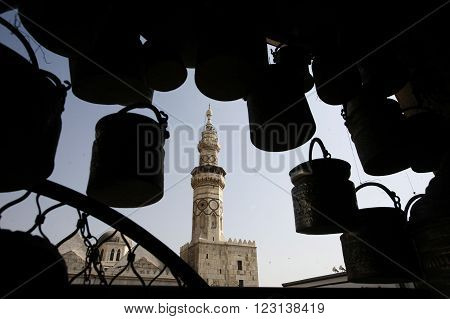 Middle East Syria Damaskus Umayyad Mosque