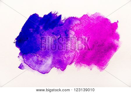 Abstract watercolor backgroundvector illustration stain watercolors colors wet on wet paper.