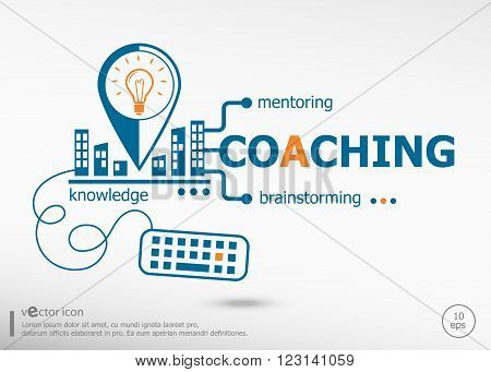 Coaching And Marketing Concept.