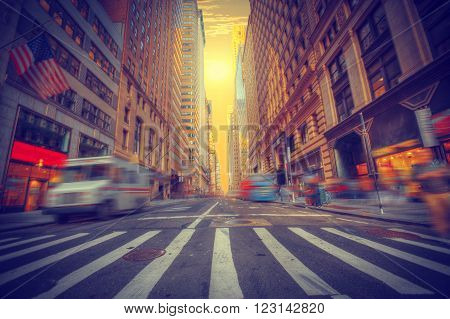 New York City Manhattan Skyline, U.s.a.