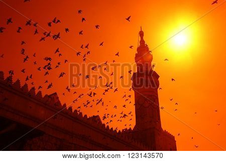 Middle East Syria Damaskus Umayyad Mosque
